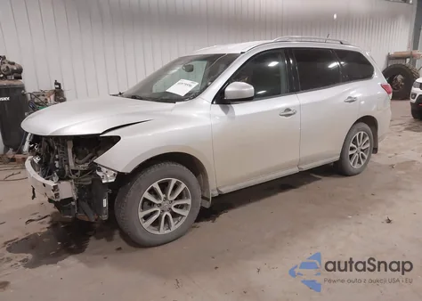 2016 Nissan Pathfinder Sv z USA, uszkodzony, nr VIN 5N1AR2MM6GC656825